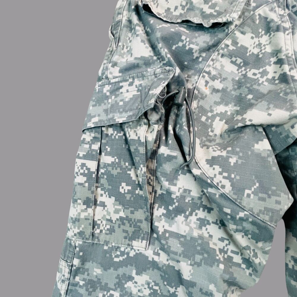 US Military Combat Pants Mens X Small Digital Camo Fire Resistant Cargo Tactical - Picture 12 of 15
